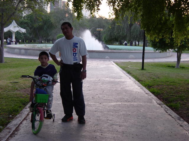 Dad and Japhet in the Middle East